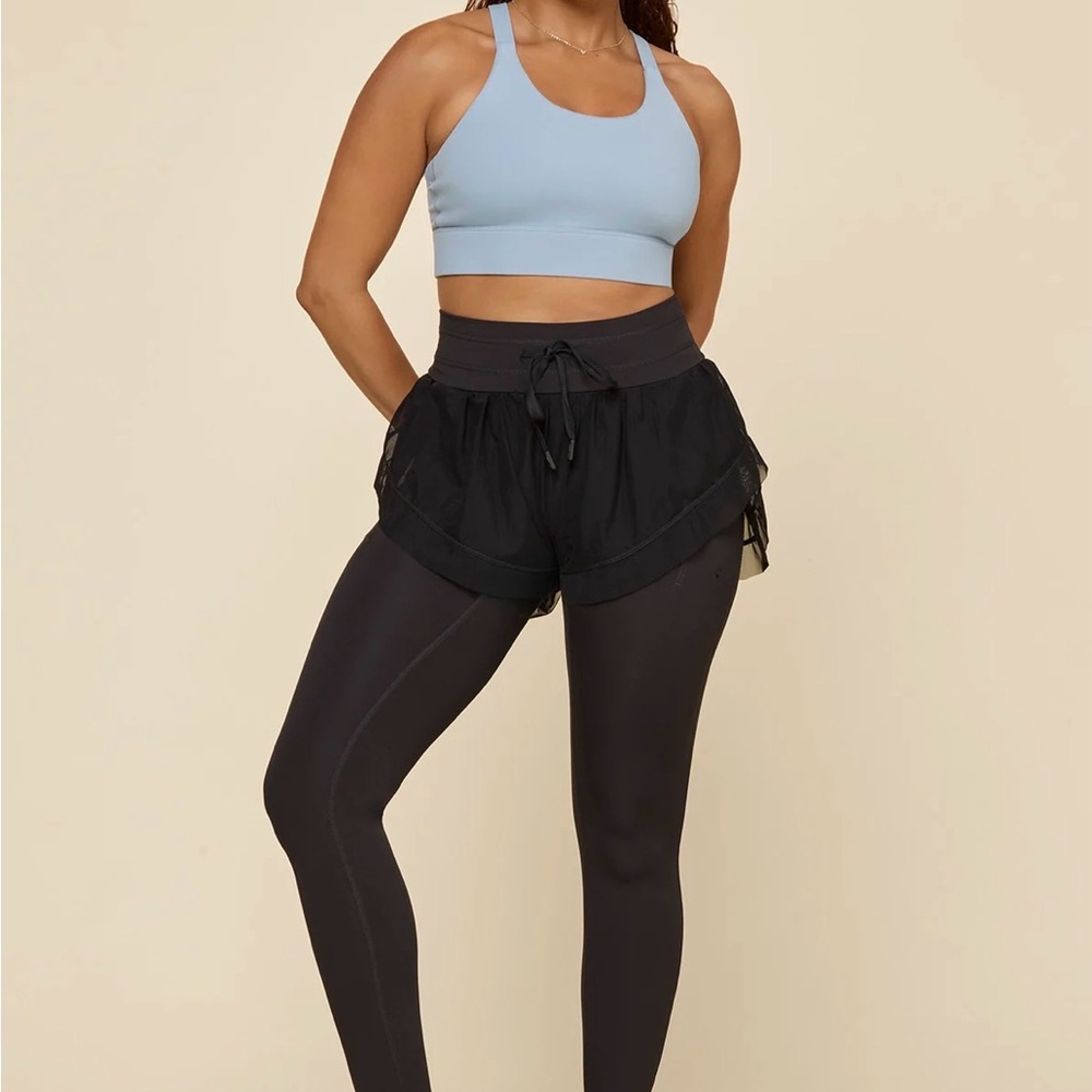 Popflex Cadence Short with Legging - Black - NWT